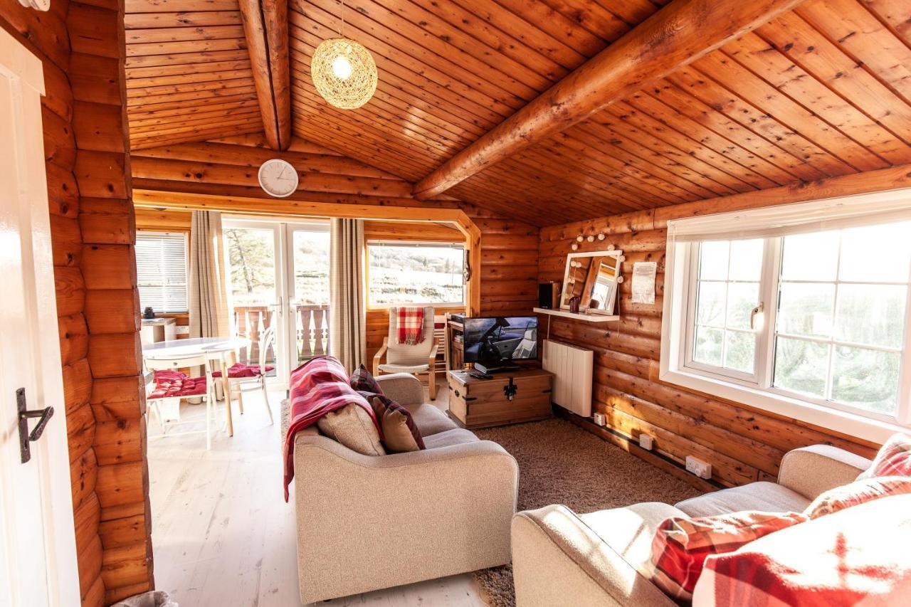 Welsh Retreat 2 Bedroom Log Cabin - Seren Property Trawsfynydd Exterior foto